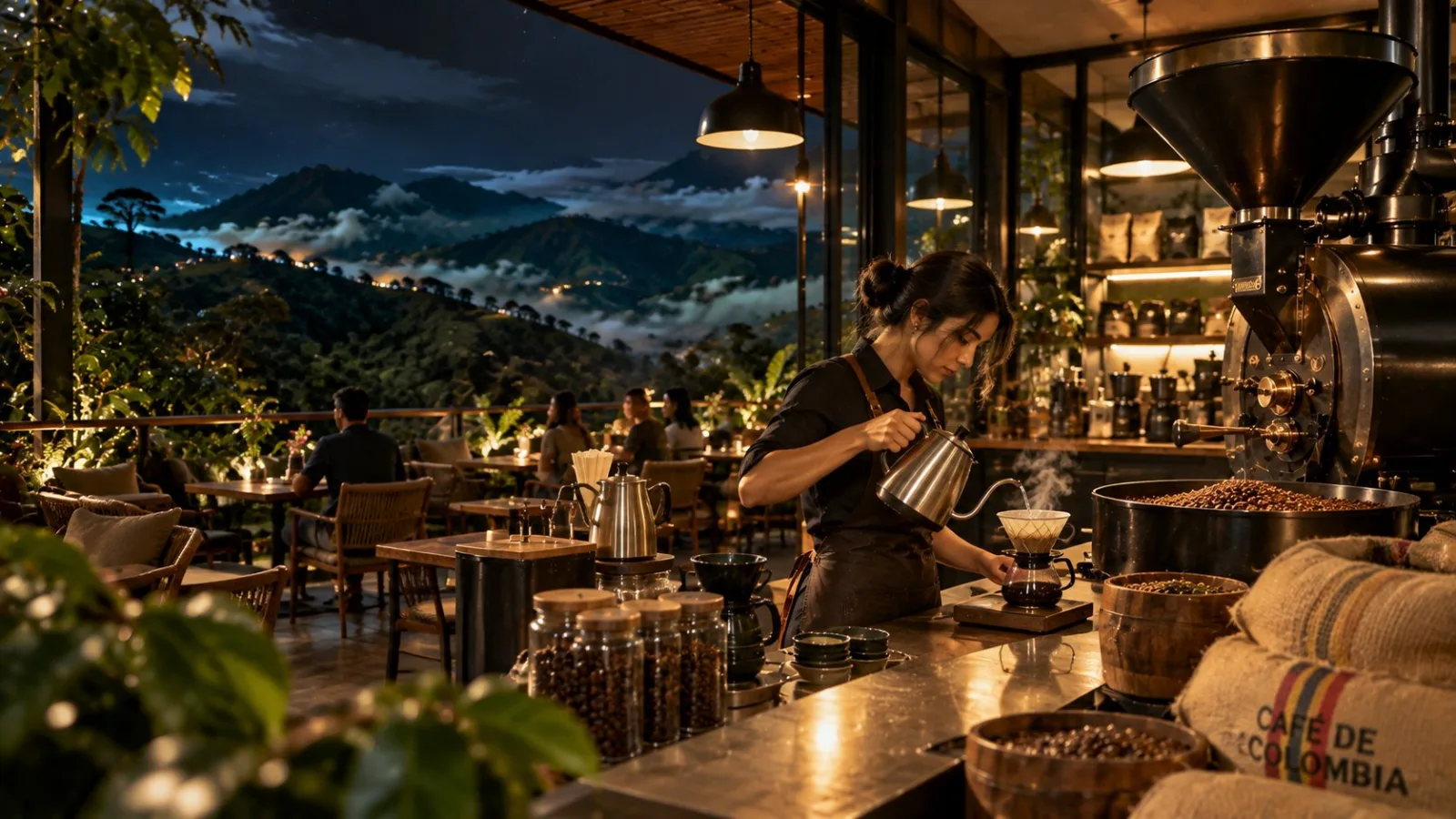 Paisaje cafetero colombiano
